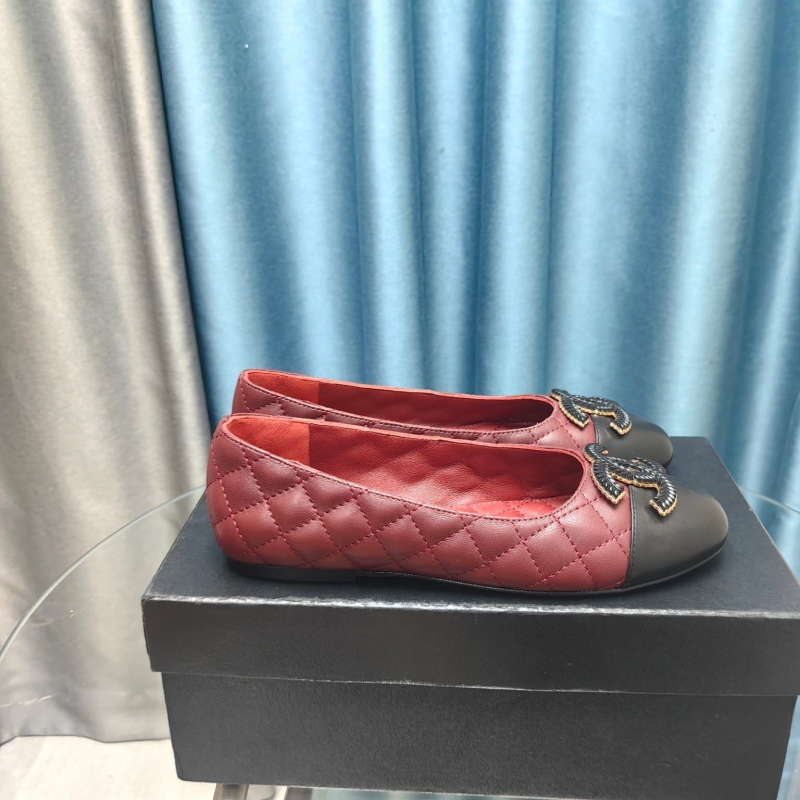 Ch*el flat shoes
